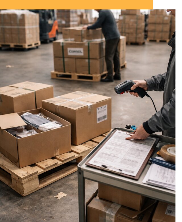 Сборные грузы из Китая: доставка, склад и таможня от 18270