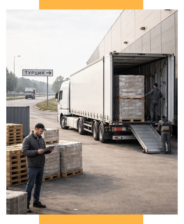 Автоперевозки и доставка фурой из Турции от 121800 р. | СетСервис-Бнн