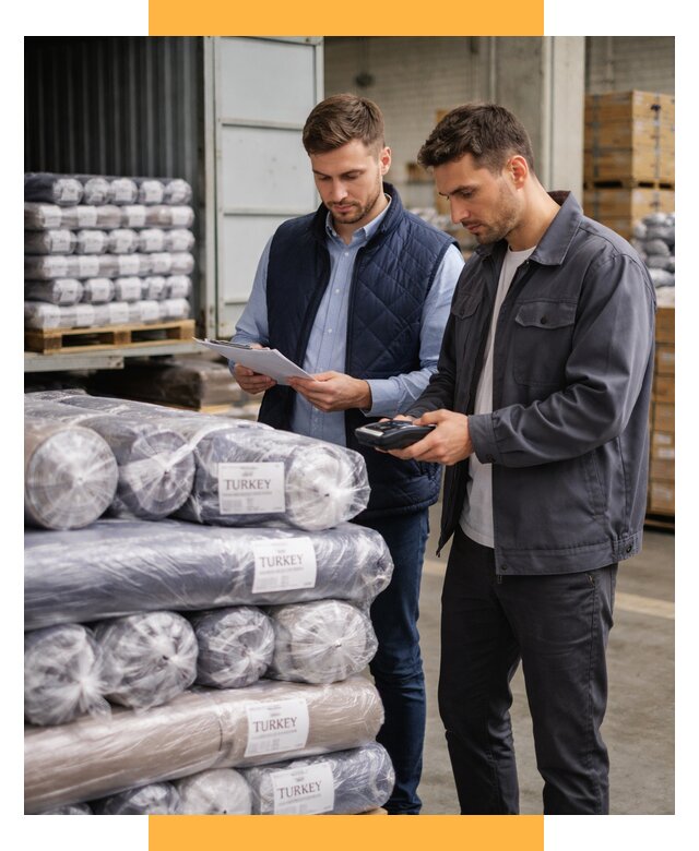 Доставка текстиля из Турции от 45675 р. под ключ, СетСервис-Бнн