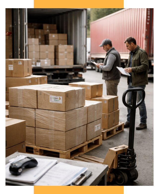 Доставка грузов из Италии в Россию от 18270 р. СетСервис-Бнн