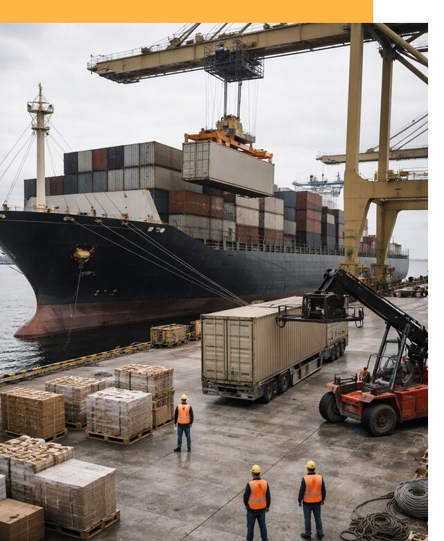 Морские перевозки из Индии: доставка FCL/LCL, таможня от 121800