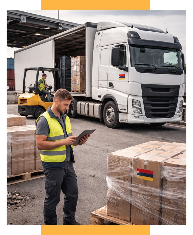 Автоперевозки из Армении от 96425 р. — услуги СетСервис-Бнн