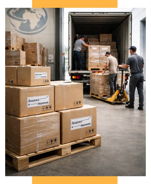 Доставка грузов в Израиль и экспорт от 45675 р. СетСервис-Бнн