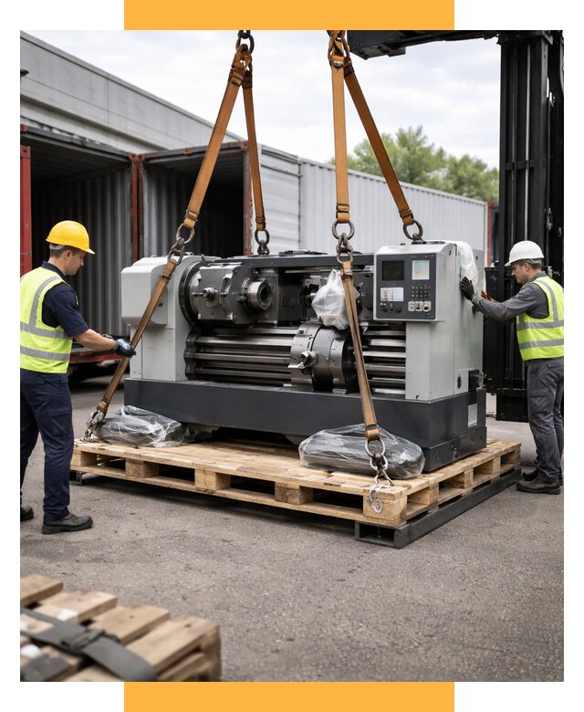 Перевозка станков и таможня от 60900 р. | СетСервис-Бнн логистика