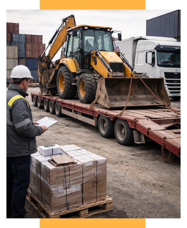 Международная перевозка спецтехники от 45675 р., СетСервис-Бнн