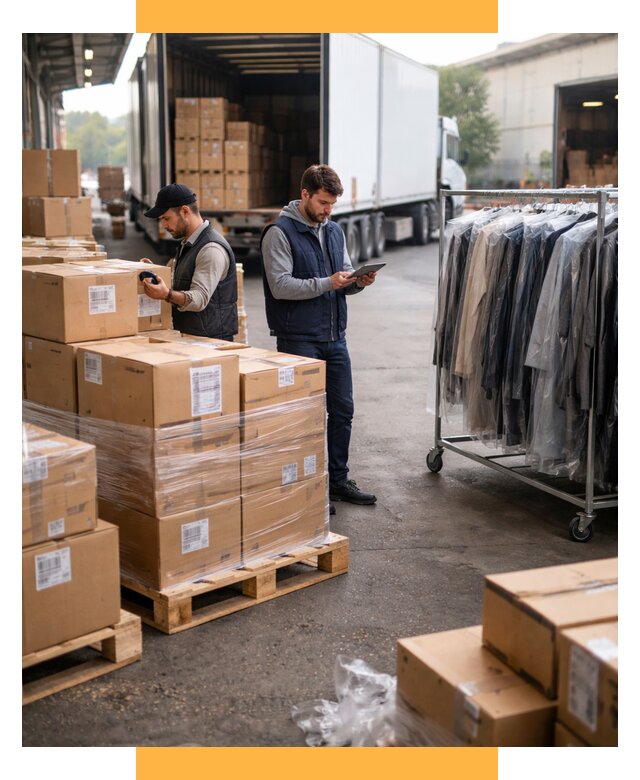 Перевозка и доставка одежды из Китая от 7613 р., СетСервис-Бнн