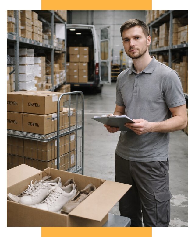 Доставка обуви из Китая и Турции от 4568 р. СетСервис-Бнн