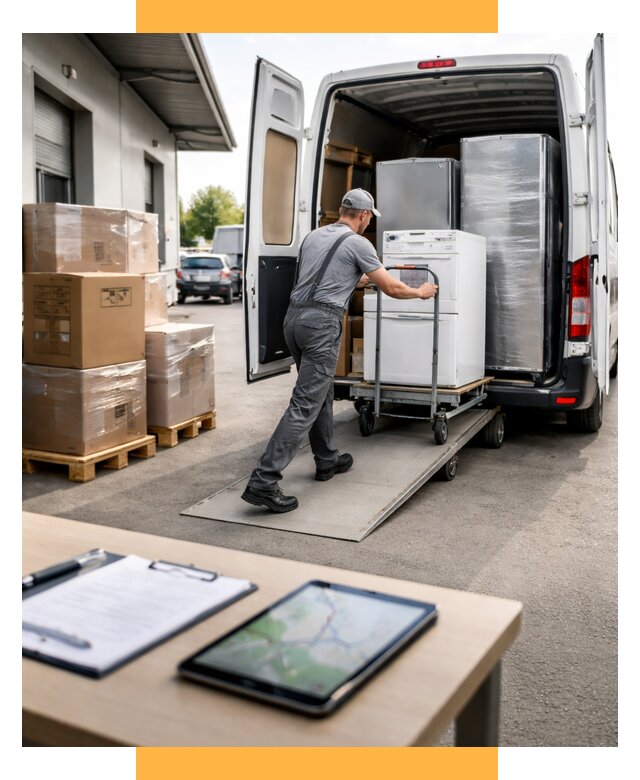 Перевозка бытовой техники от 6598 р. - логистика СетСервис-Бнн