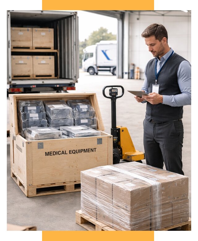 Перевозка медицинского оборудования от 15225 р. в СетСервис-Бнн