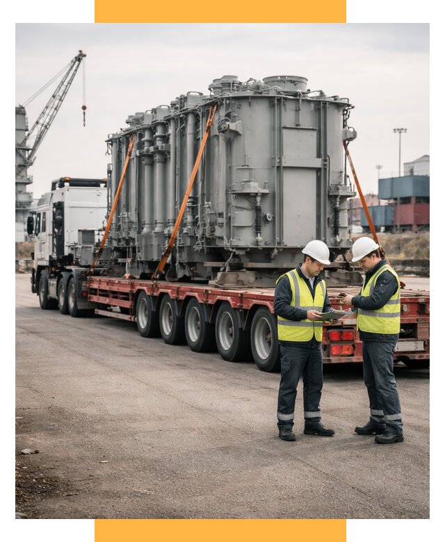 Перевозка негабаритных грузов под ключ от 121800 р., СетСервис-Бнн