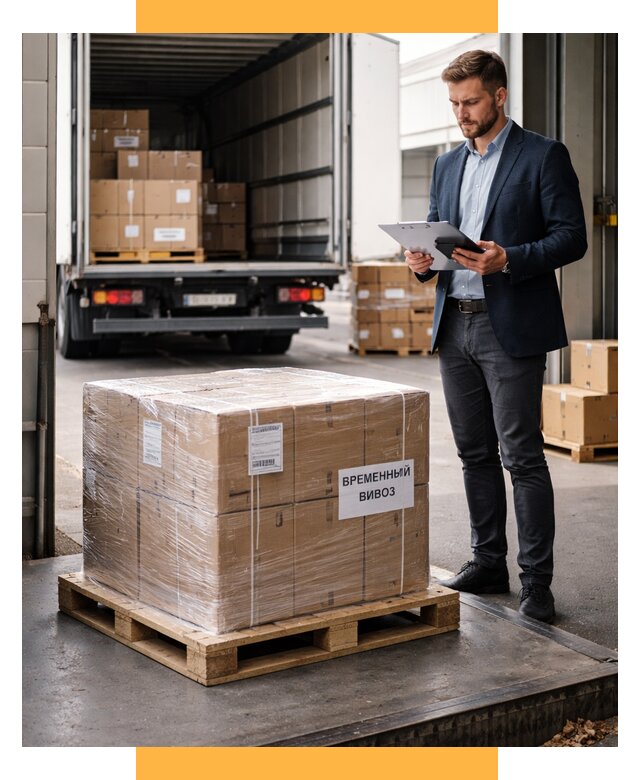 Временный вывоз товаров под ключ от 8120 р. | СетСервис-Бнн