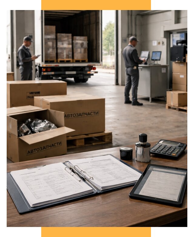 Таможенное оформление автозапчастей под ключ от 8628 р., СетСервис-Бнн