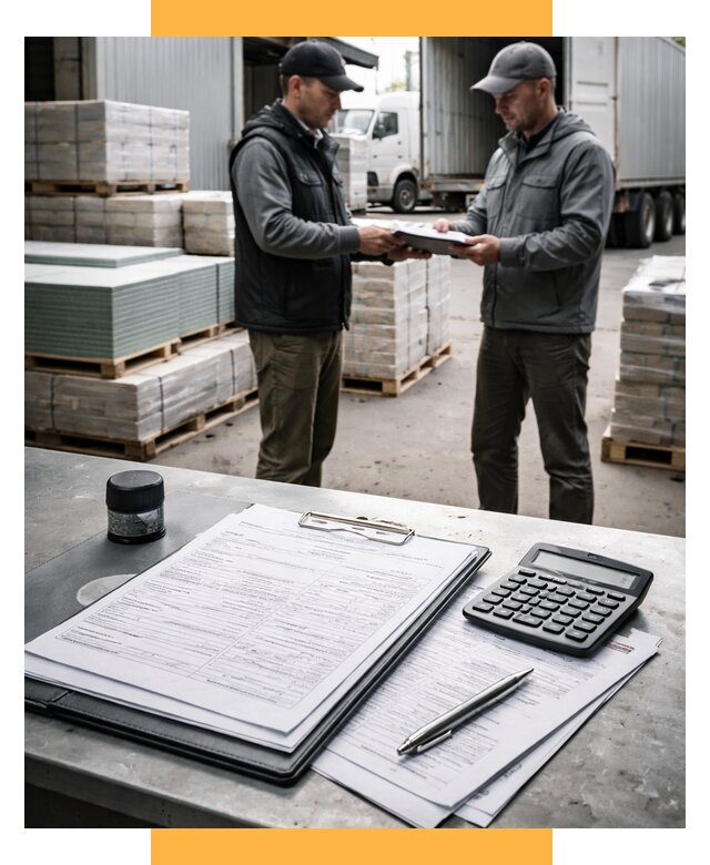 Таможенное оформление стройматериалов от 8628 р. | СетСервис-Бнн