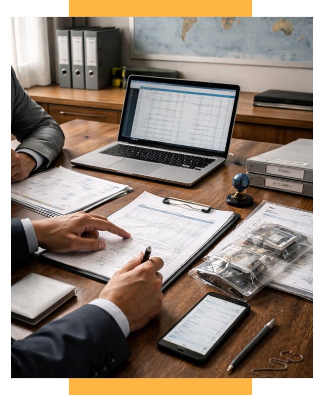 Проверка поставщика за рубежом от 8628 р. | СетСервис-Бнн аудит