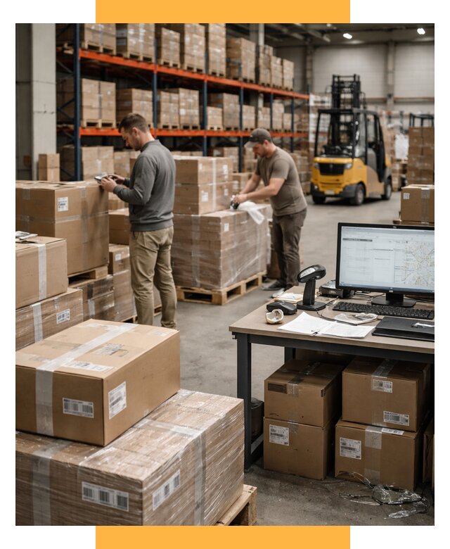 Склад консолидации в Европе от 6598 р., услуги СетСервис-Бнн